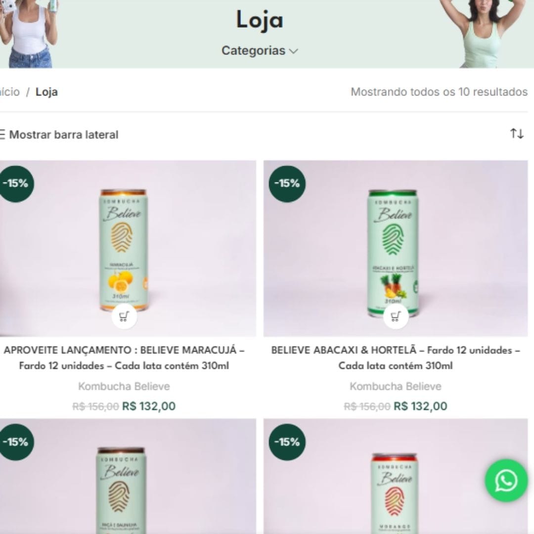 3 Criacao de Loja Virtual para empresa de chas kombucha thumb 1 1