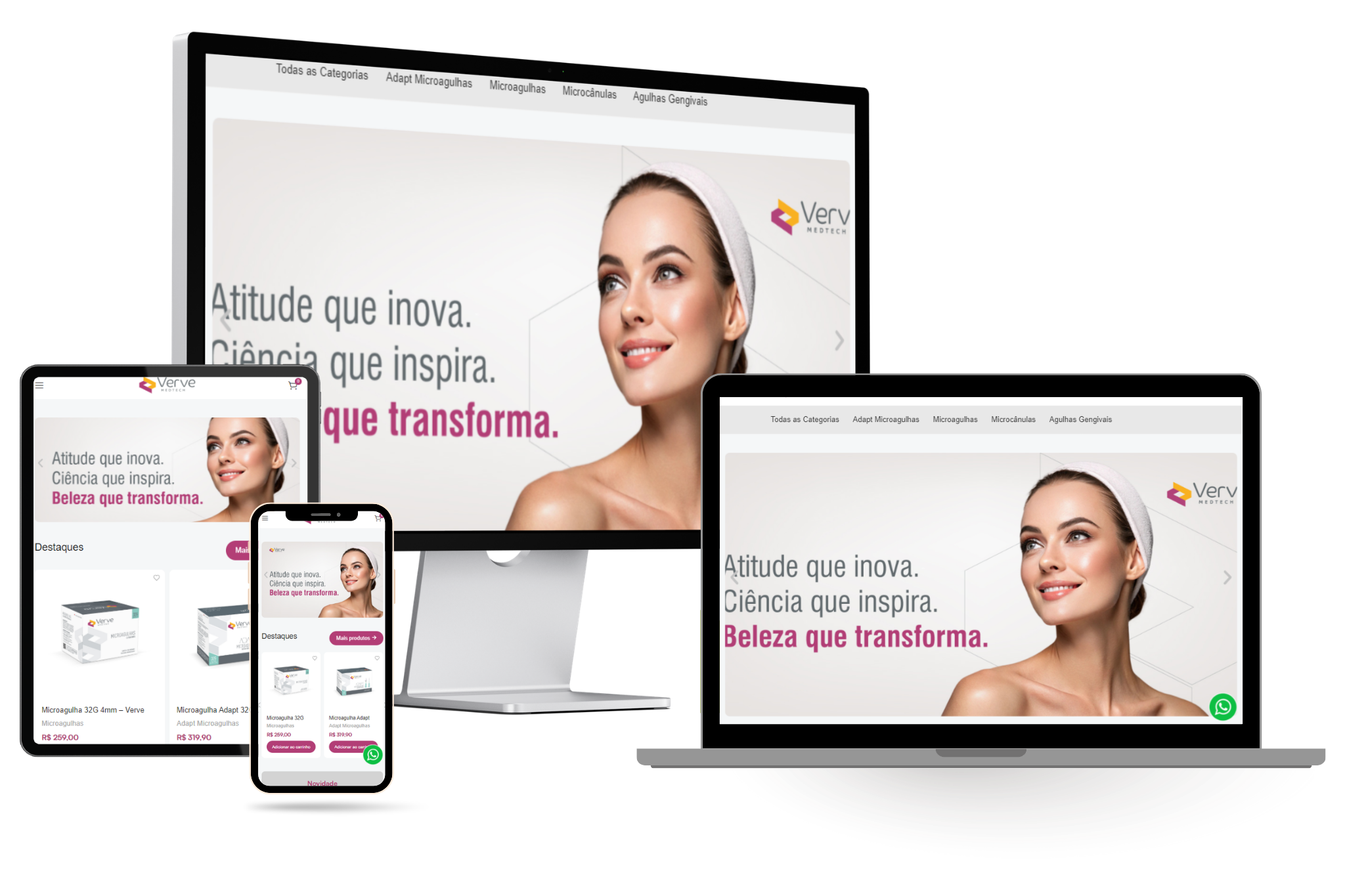 Verve Medtech Mockup Banner